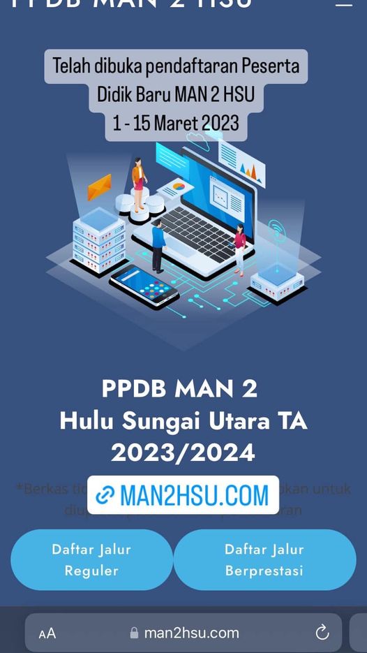 Telah dibuka Pendaftaran Peserta Didik Baru!