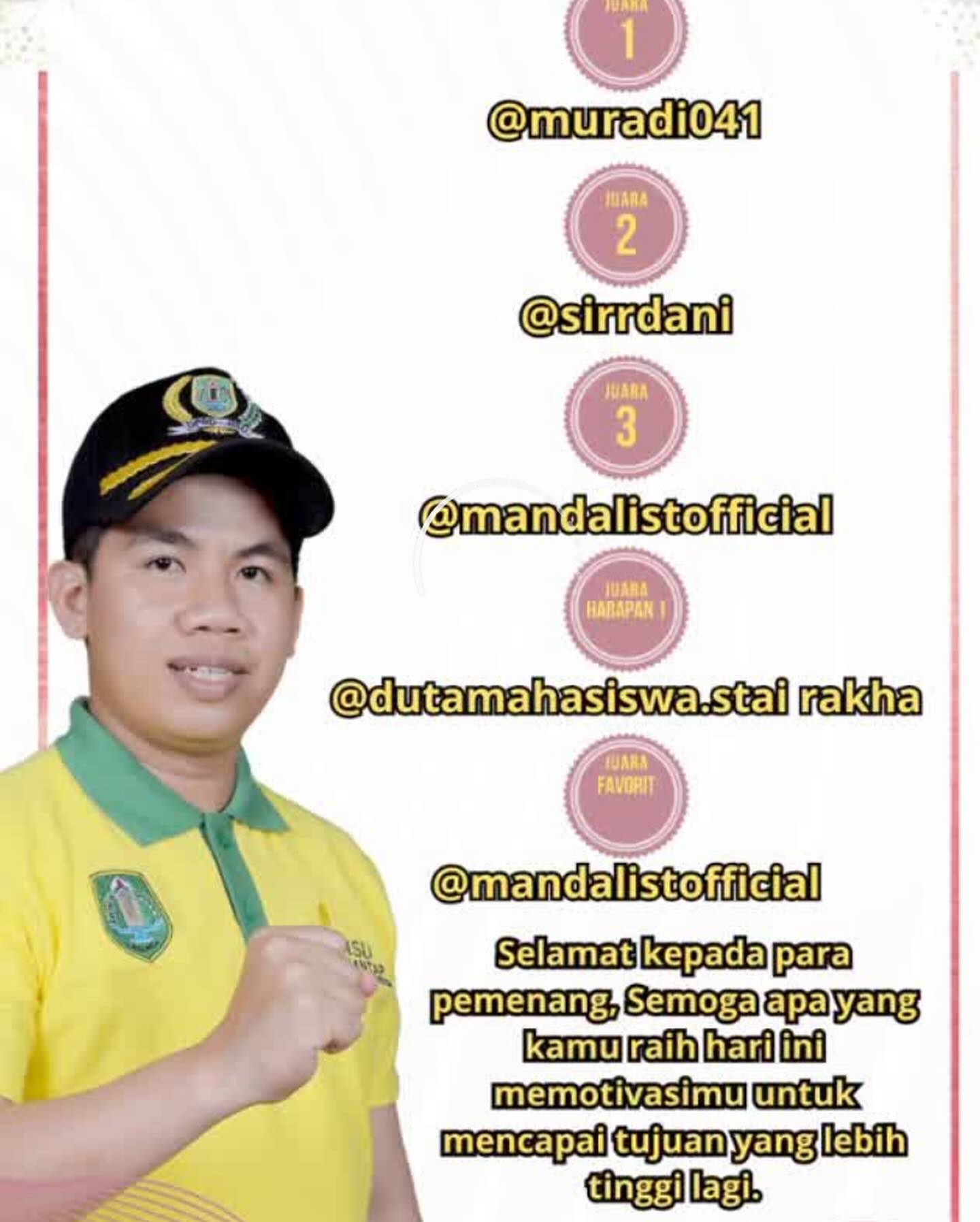 Jurnalistik MAN 2 HSU Borong 3 Juara Pada Lomba Video Kreatif Pemuda