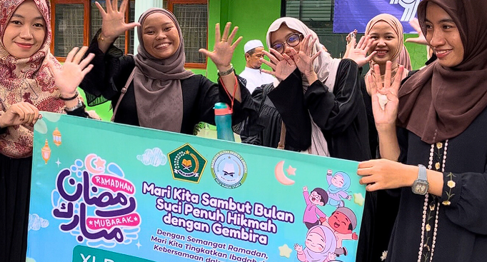 Sambut Bulan Suci Ramadhan, MAN 2 HSU Gelar Pawai