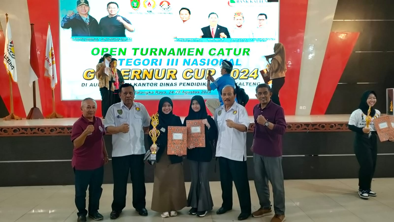 Nishfa Dayyana R, Siswi MAN 2 HSU Raih Juara IV Turnemaen Catur Gubernur CUP