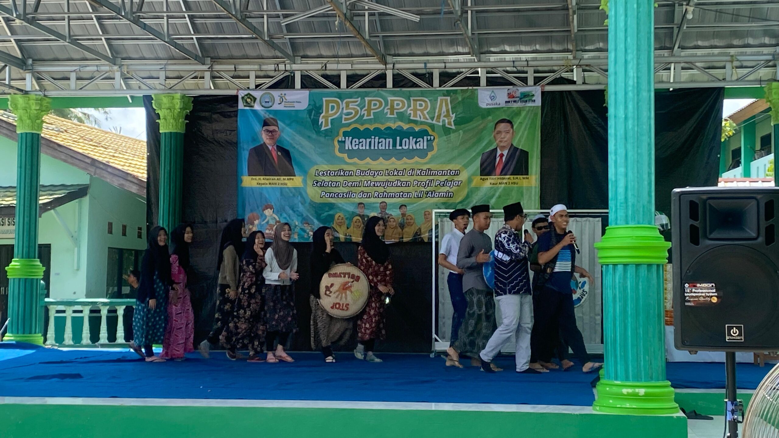 Puncak P5PPRA, Siswa/i MAN 2 HSU Tampilkan Pertunjukan Teater