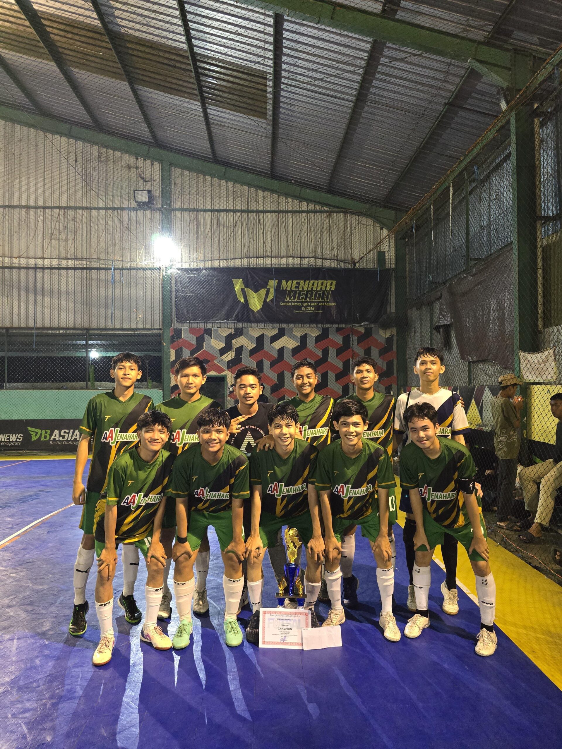 Tim Futsal MAN 2 HSU Sukses Raih Gelar Juara!